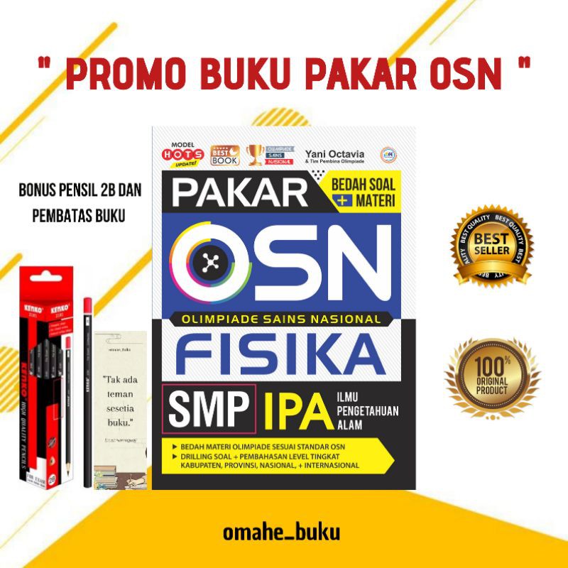 BUKU OSN SMP | PAKAR BEDAH SOAL + MATERI OSN FISIKA SMP