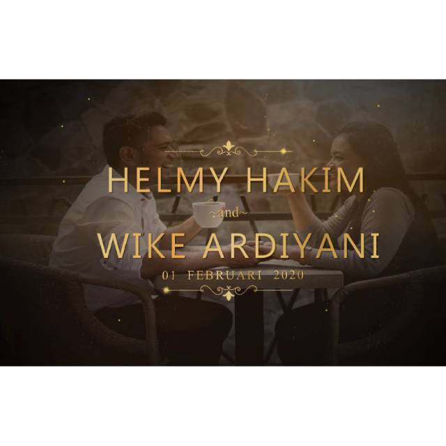 Template Video Undangan Digital (Power Point)