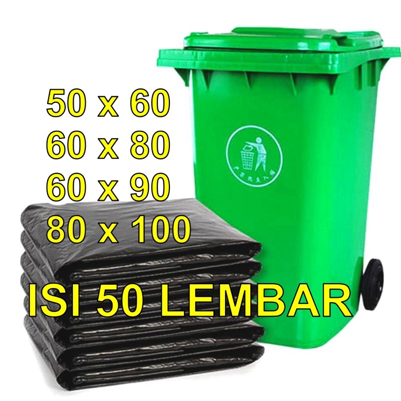 J745 Kresek sampah 50*60 kresek sampah 60*80 kresek sampah 60*90 kresek sampah 80*100 plastik sampah