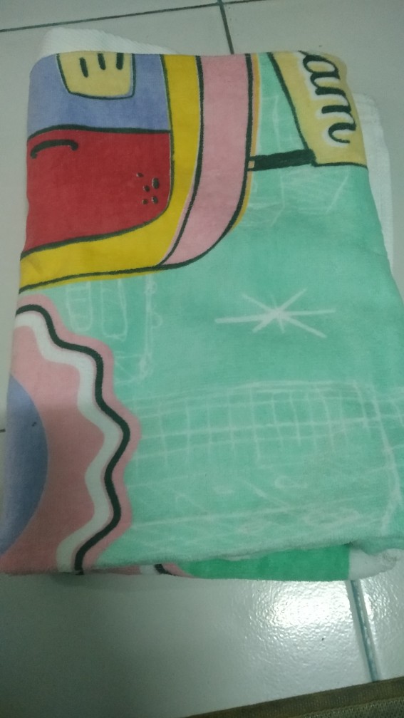 Rc Sale Handuk Mandi Merahputih Kids Anak Besar 60x120 Daya Serap Tinggi By Terry Palmer