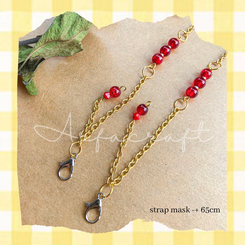 STRAP MASKER/TALI MASKER/STRAP MASKER KOREA/TALI MASKER KOREA/HANDMADE