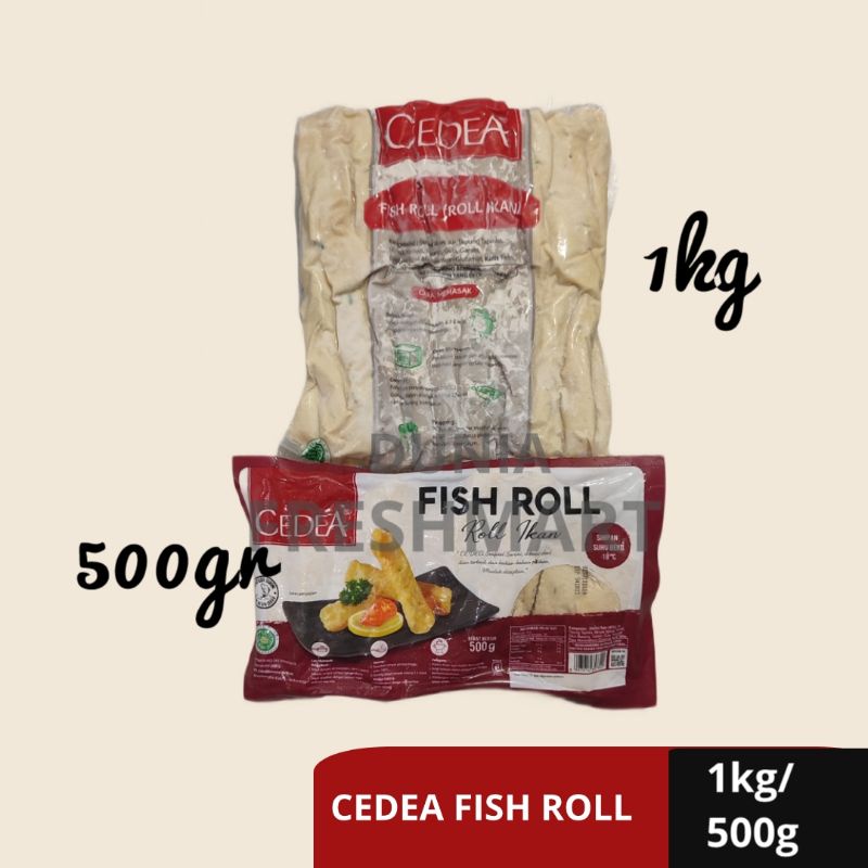 

CEDEA FISH ROLL 1KG IKAN GULUNG OLAHAN 1000GRAM