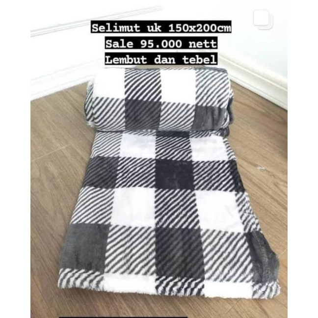 140. Selimut Brasel uk 150x200 cm