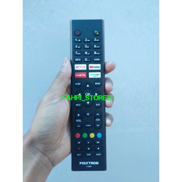 Remote Tv Polytron Smart android tv 81i960 Original 100%