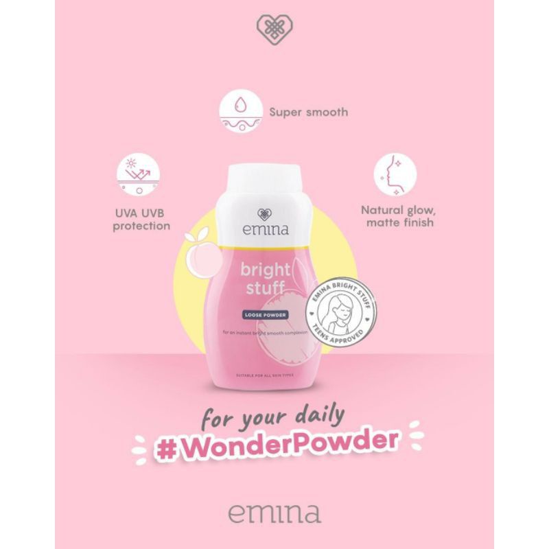 EMINA Bright Stuff Loose Powder 55g