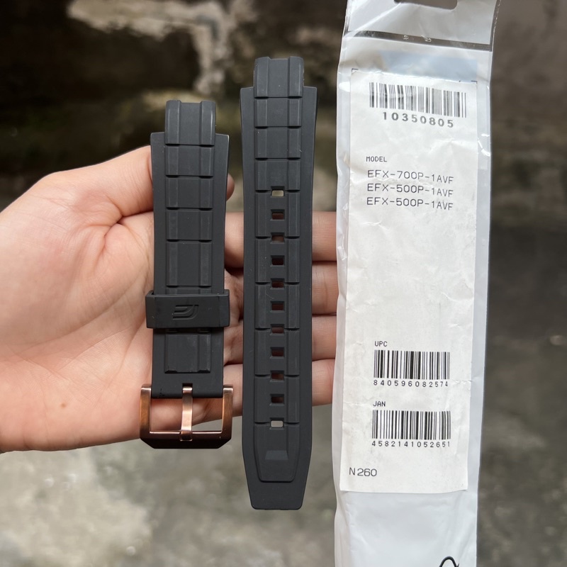 Strap tali jam tangan casio original EFX-700P EFX-500P band EFX 700P EFX 500P