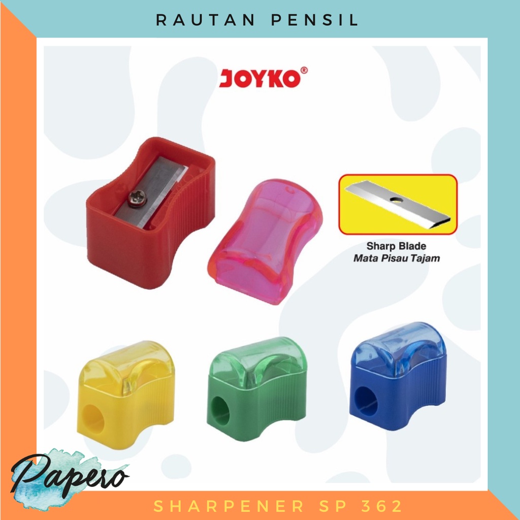 

Rautan / Pencil Sharpener Joyko SP-362 Roti
