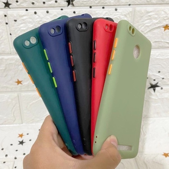 CASE BABY SKIN MACARON + PROTECT CAMERA VIVO V21 5G SOFTCASE - FA