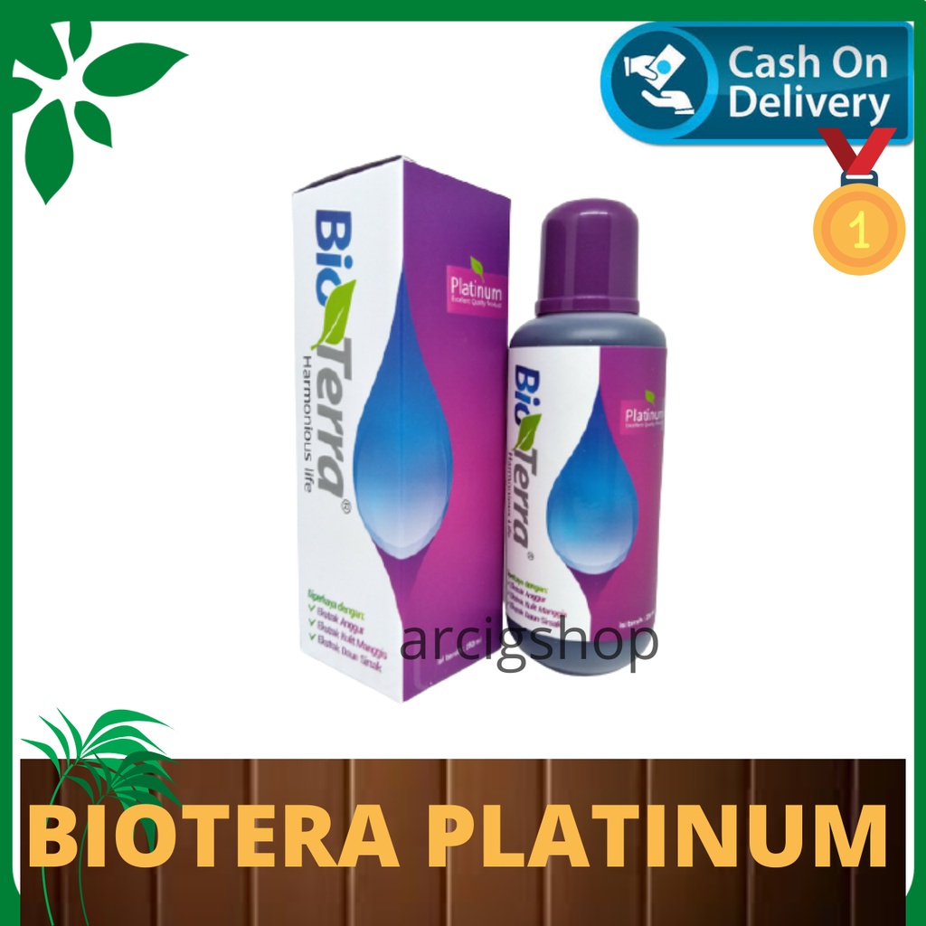 Bioterra Platinum (Herbal Probiotik) - Biotera - Bio terra - Bio tera