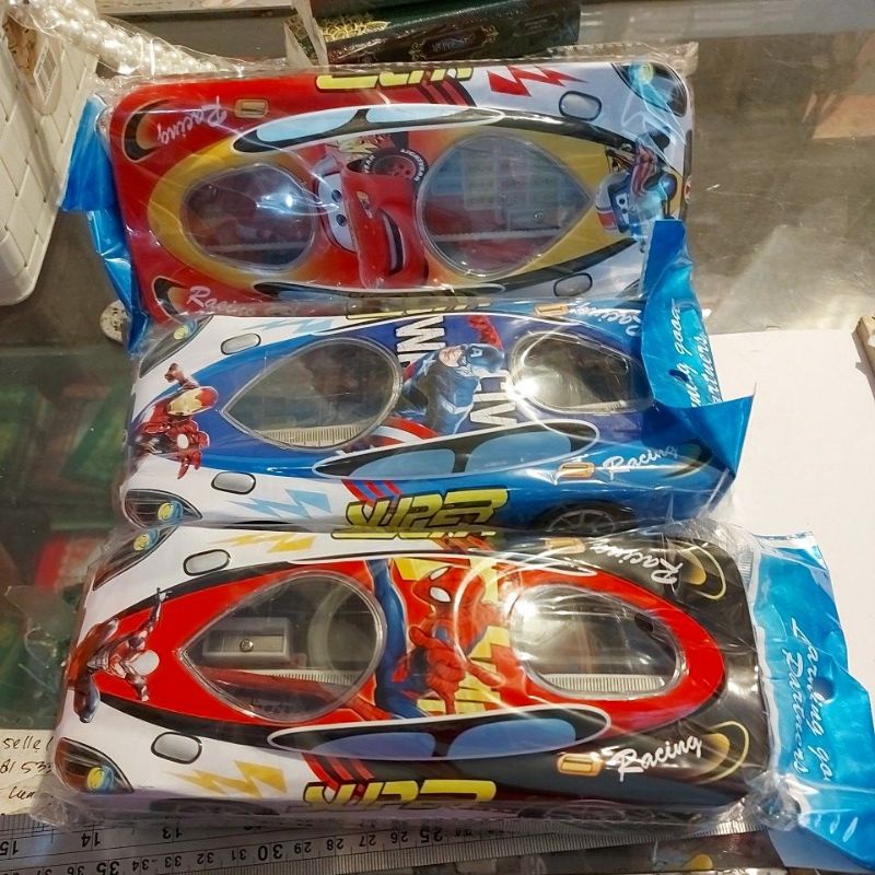 

cepuk tempat pinsil mobil kaleng PC 1856-2