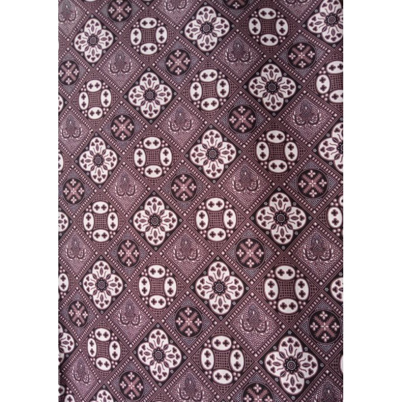 Kain Batik Meteran Motif Kawung Tradisional Bahan Katun