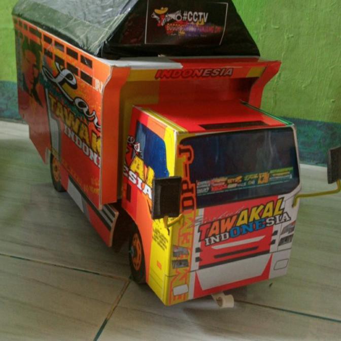 Miniatur Truk Miniatur Truck Oleng Mobil Mainan Truk Oleng Mobil Oleng - Tawakal Termurah