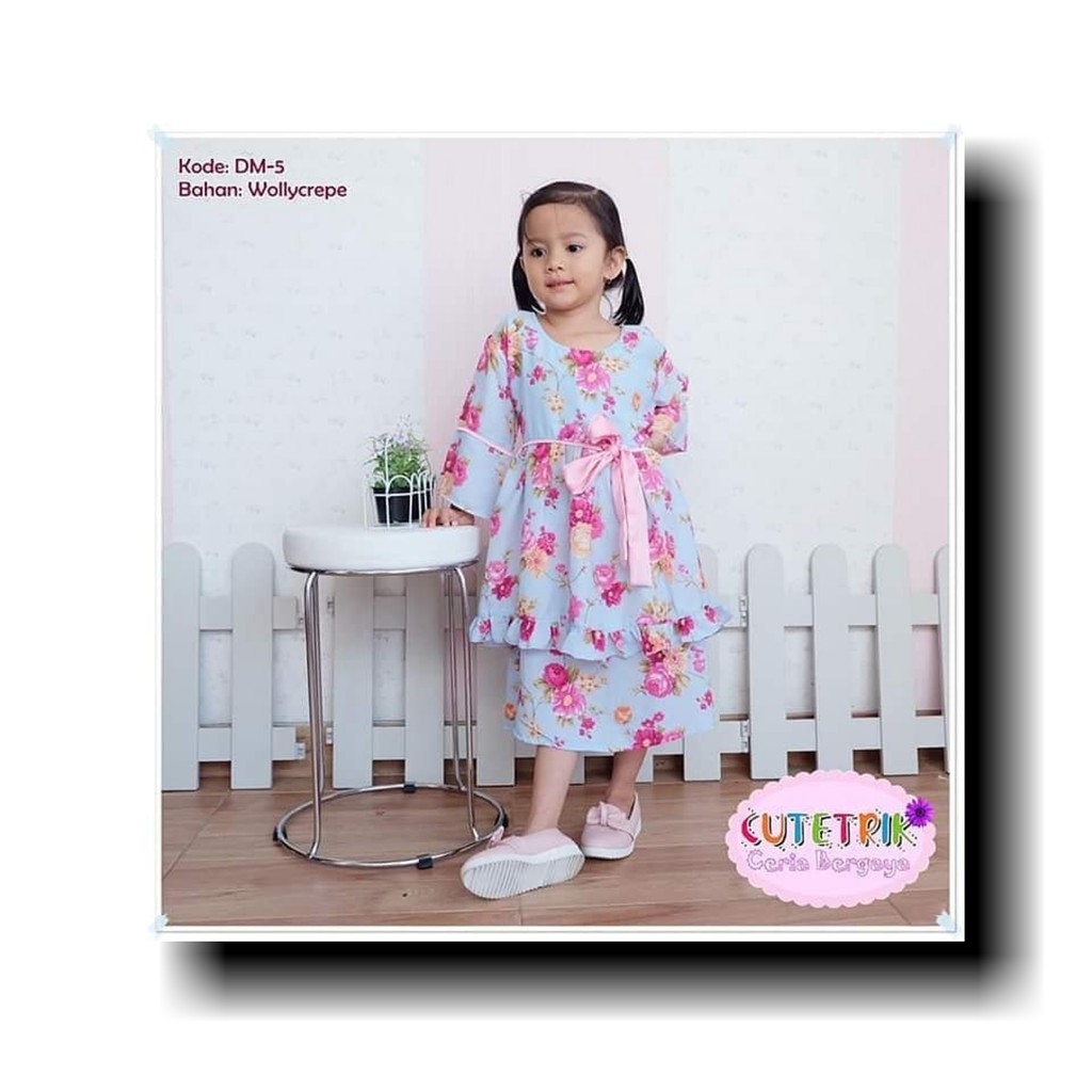Dress anak cutetrik | baju anak cutetrik cantik