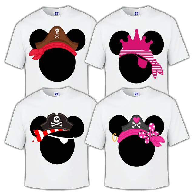 Kaos mickey mouse kaos couple keluarga kaos ultah anak pakai nama