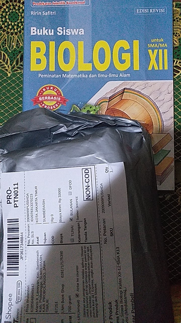 Buku Siswa Biologi Kelas Xii 12 Sma K13 Revisi Mediatama Shopee Indonesia