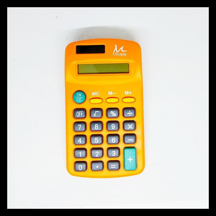 

Big Sale Mitsuyama Kalkulator Ms-01986 Barang Bagus