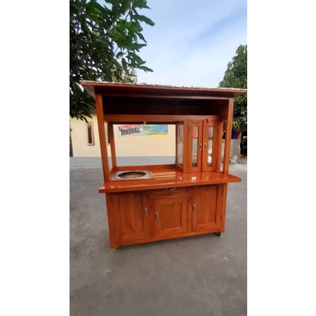 Gerobak soto / gerobak bakso / gerobak bubur 1 tungku