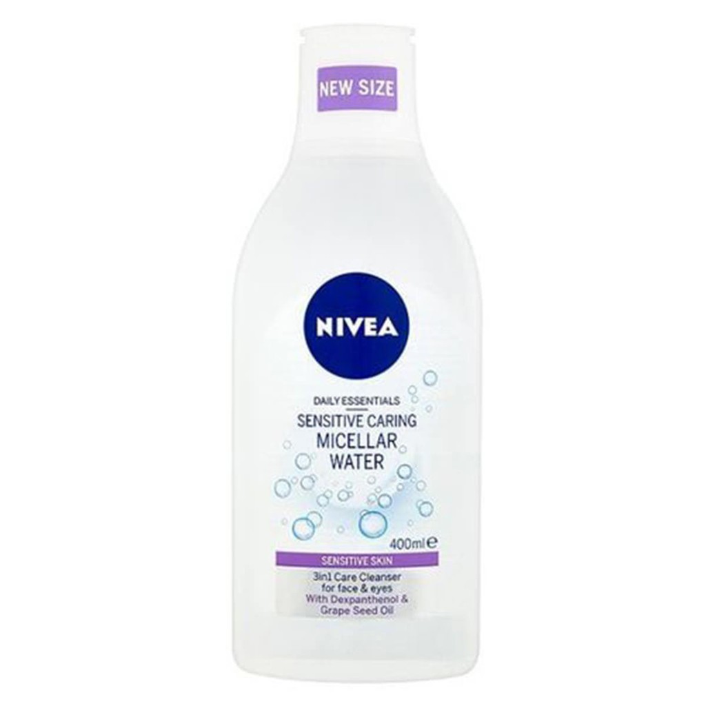 nivea sensitive caring micellar water