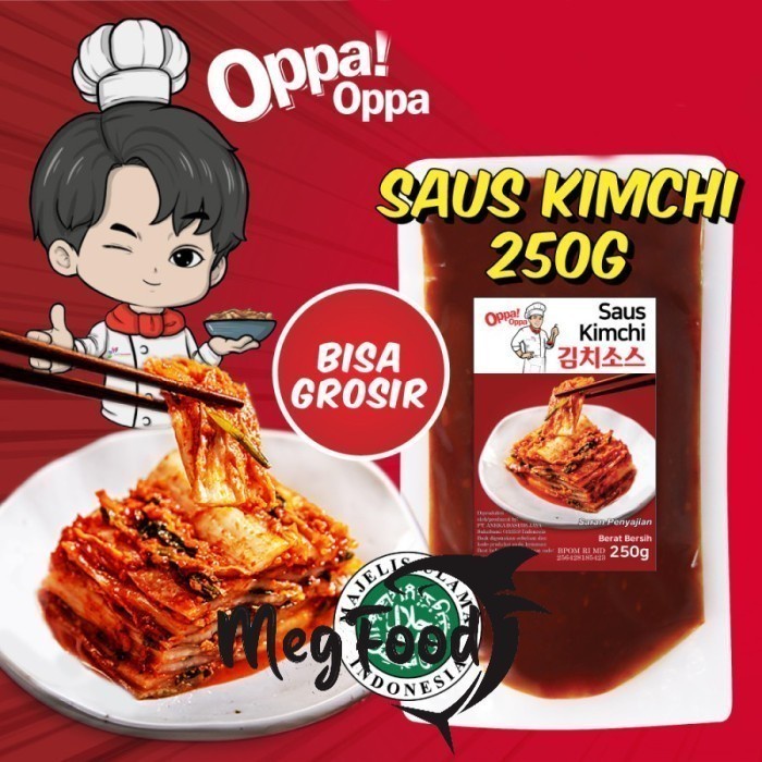 

Saus Instan Saus Kimchi Korea 250g / Sauce Kimchi Korea Saus Oppa!Oppa