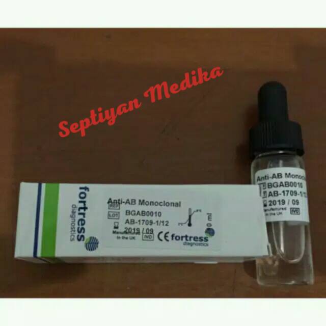 Golongan Darah Fortress Anti-AB (10ml)