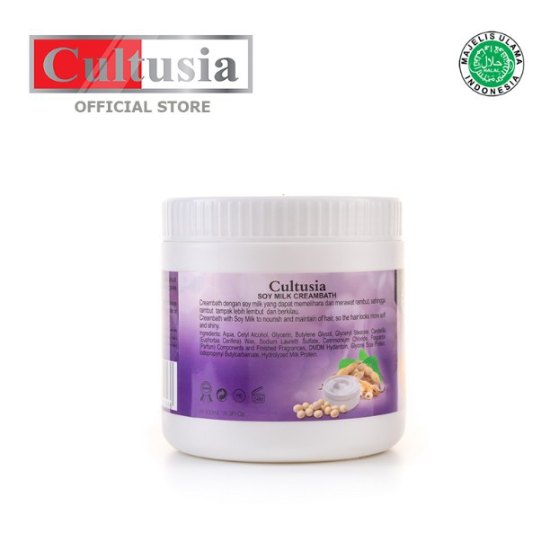 Cultusia Creambath Soy Milk 500ml