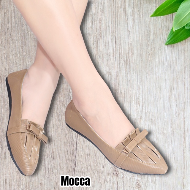 Milicca sepatu flat shoes wanita clarisa