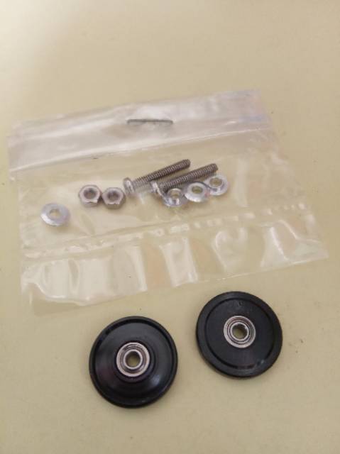 REP TAMIYA 13MM ALUMUNIUM BALL RACE ROLLER (RINGLESS)