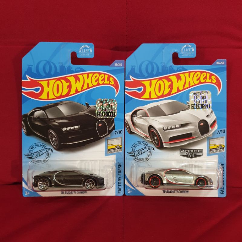 Hot Wheels Bugatti Chiron Zamac