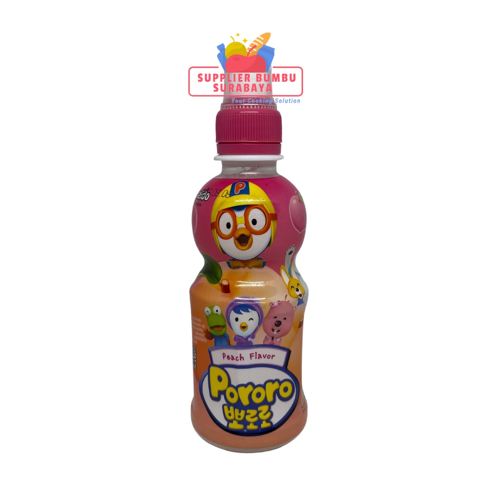 Paldo Pororo Drink Milk Juice Minuman Anak Rasa Buah Sehat Halal 235ml