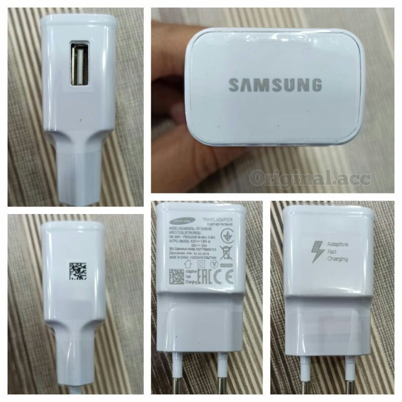 BATOK / KEPALA CHARGER ORIGINAL SAMSUNG