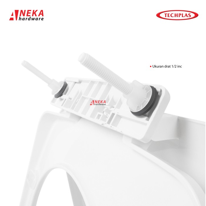 Tutup Closet Soft Closing Techplas / Tutup Cover Kloset Duduk