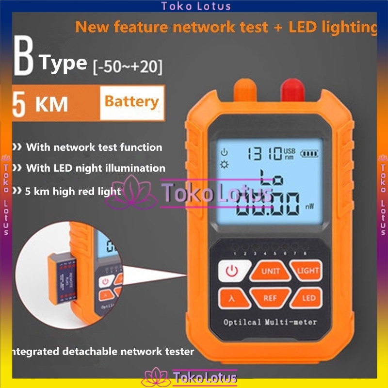 OPM 3 in 1 OPM VFL Network Cable Test  3 in 1 Optical Power Meter 3 in 1 [BISA COD]