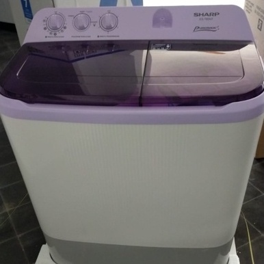 SHARP Mesin Cuci / Washing Machine 85 NT  2 tabung Tutup Transparan