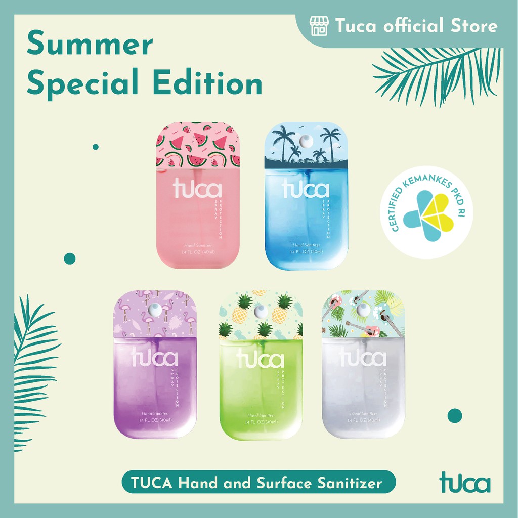 Tuca Summer Special Design  Hampers - Hand Sanitizer & Surface Sanitizer Gift Custom Sanitizer