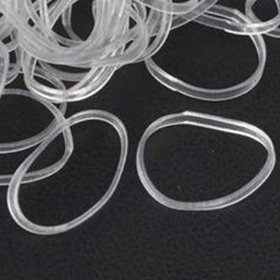SORRYNAM Karet Rambut Transparan 200pcs Karet Ikat Rambut Jepang TPU Band 200 PCS - 1180 Transparent Elastic Rubber Bands Gum Child Adult Hair Holders Tie Braids Hair Ring Ropes Hairstyle Accessories Hair Bands TPU Elastic Rubber Bands Rope Ties