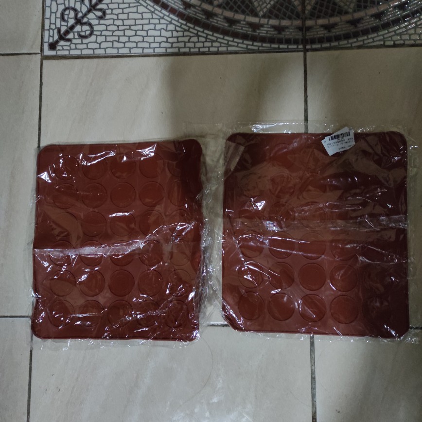 Cetakan Macaroon 30 Rongga Bahan Silikon Untuk Oven