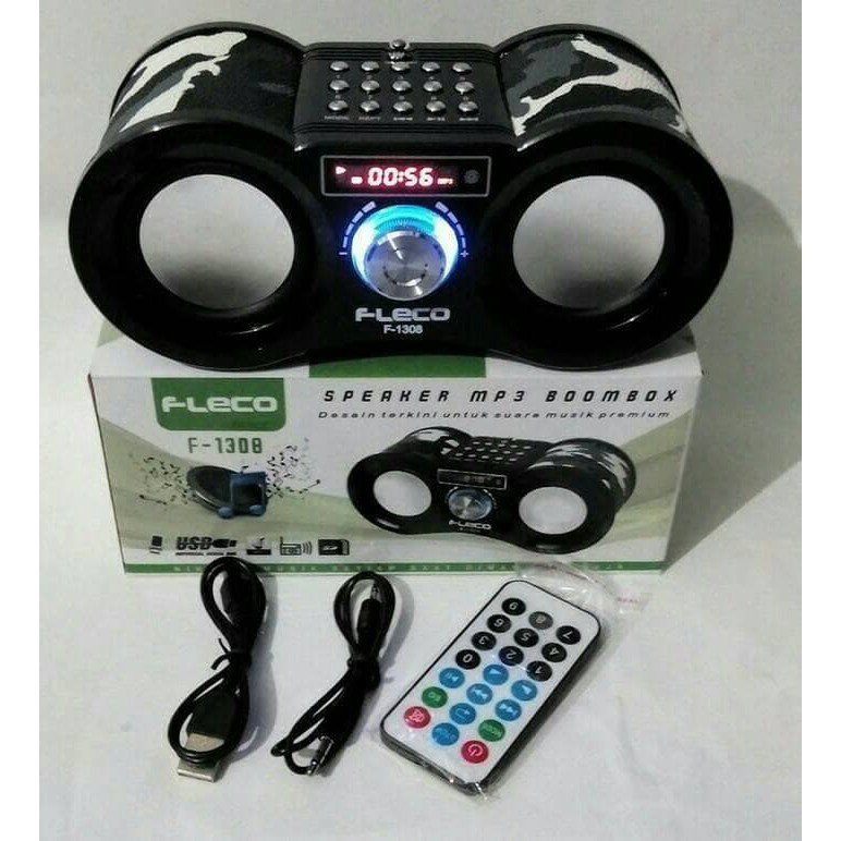 PROMO SPEAKER AL QURAN FLECO 1308 REMOTE GARANSI 1THN