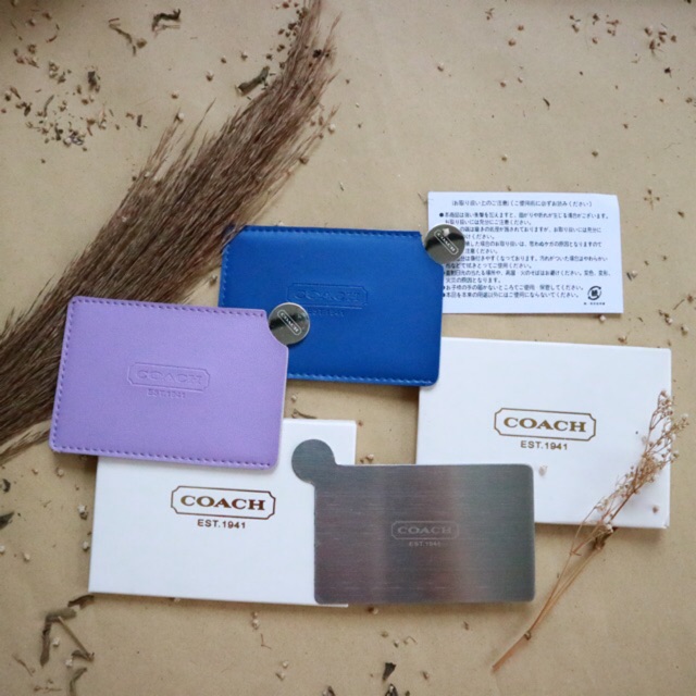 Coach wallet mirror