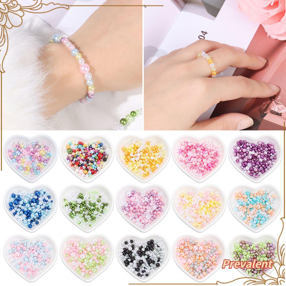 150-200 Pcs Manik-Manik Mutiara Imitasi Bahan Akrilik Ukuran 3-8mm Untuk Dekorasi Nail Art