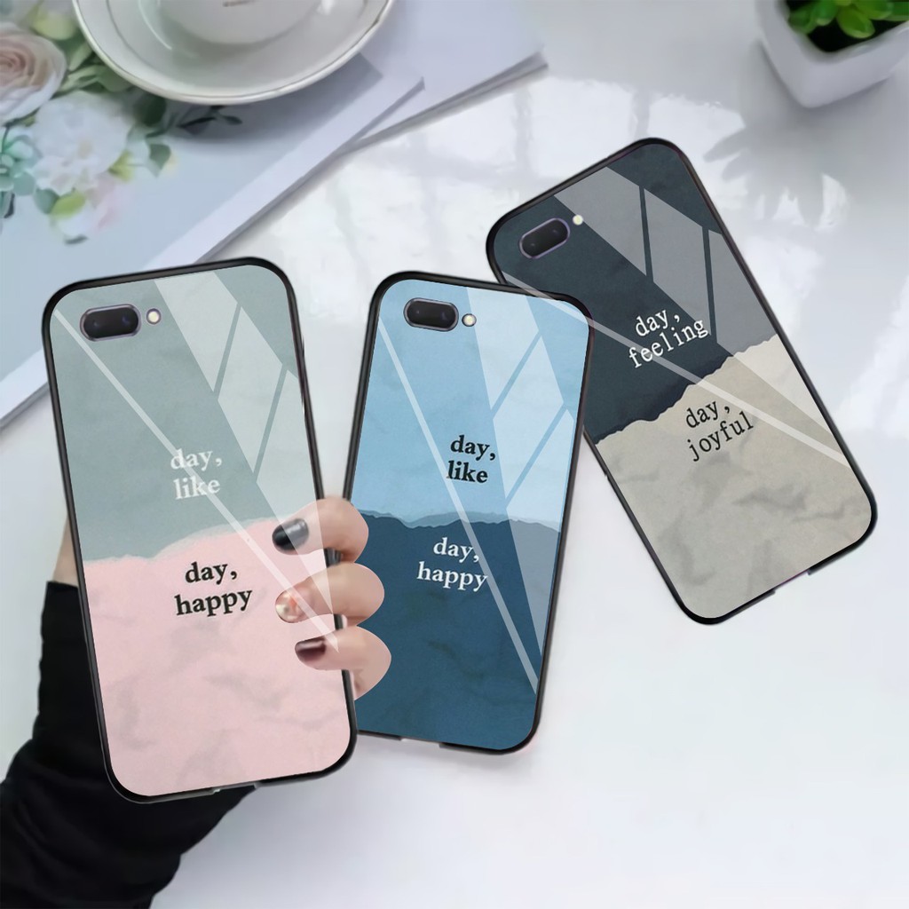 GSC CASE HAPPY DAY 289 UNTUK REDMI 4A 4X 5A 6A 7A 8A 9A REDMI NOTE 7 REDMI NOTE 9 REDMI NOTE 9 PRO R