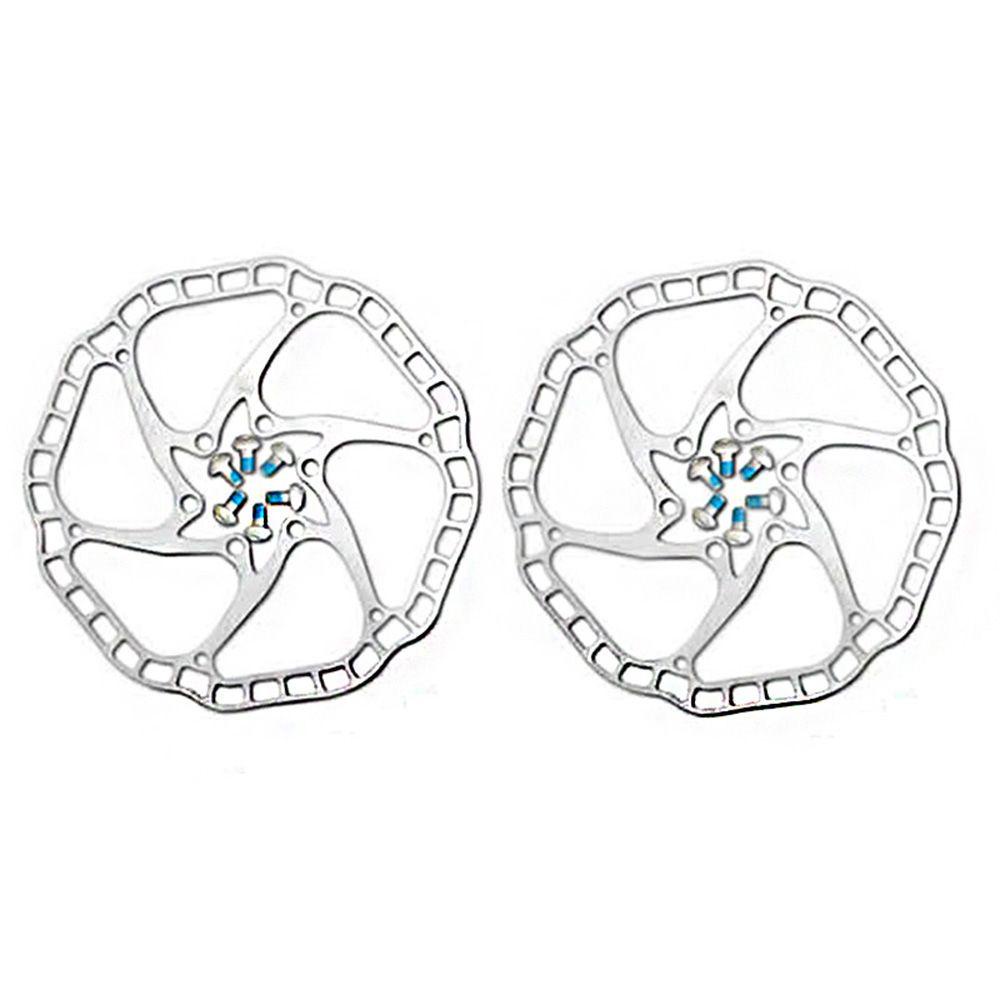 Lanfy Rotor 160mm Stainless Steel Bagian Sepeda Bersepeda Hidrolik Brake Pad