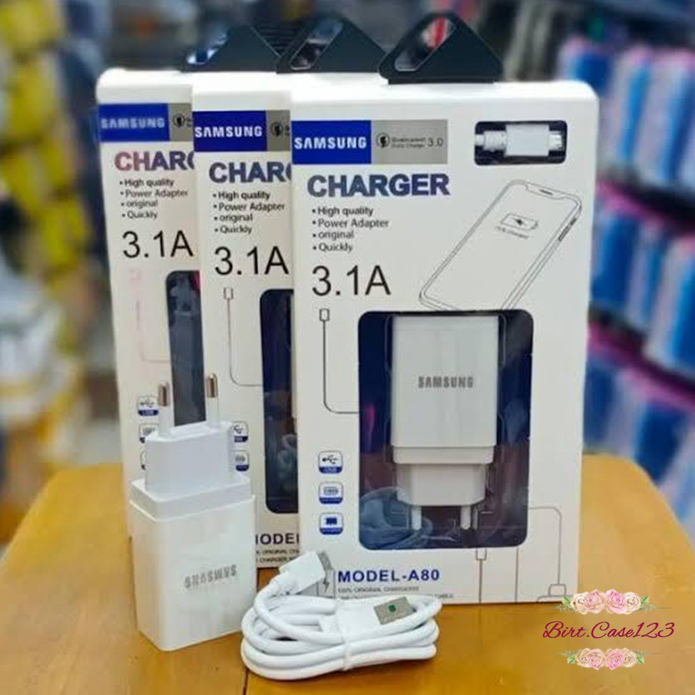 BM048 A80 Cashan Cashan SAMSUNG 3Amper QUALCOM micro fast Charging Anti meledak J2 prime j3 j5 j7 BC4715