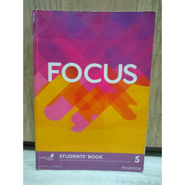 BUKU BAHASA INGGRIS PEARSON FOCUS 5 STUDENT BOOK (SUE KAY, VAUGHAN JONES)