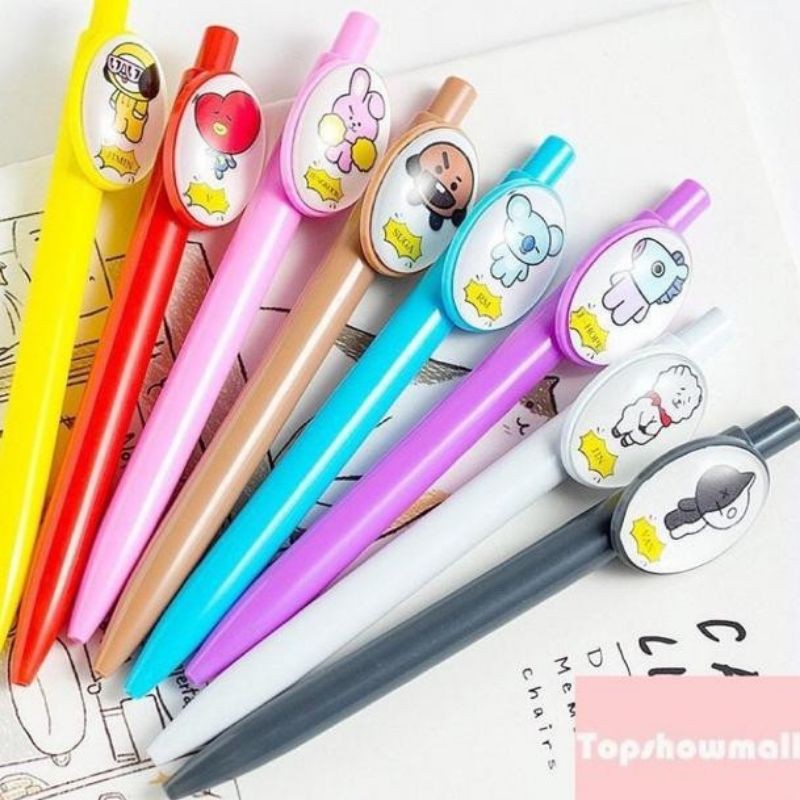 

Pulpen Mekanik BTS BangTan21 Bt21 Bolpoin Karakter