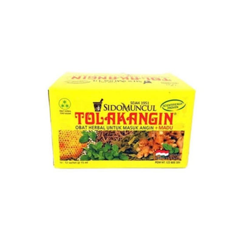 

Tolak angin cair sidomuncul 12sachet
