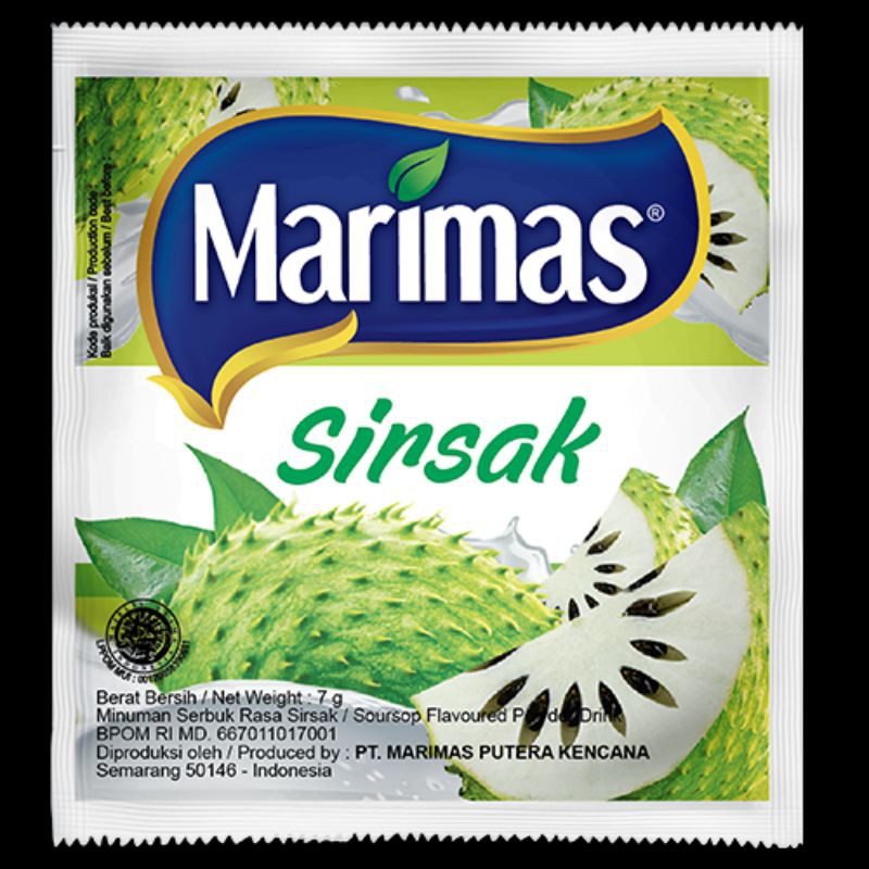 

MARIMAS SIRSAK PER 10 SACHET