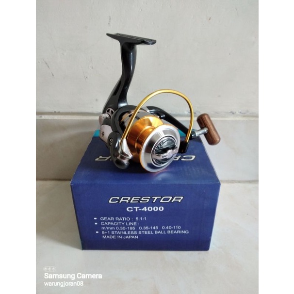Reel Pancing Kenzi Crestor CT 4000 #alatpancing #reelpancing #fishingtackle