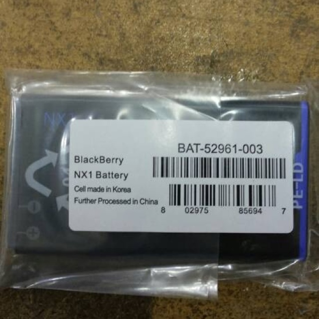 Baterai Batere Original Blackberry Q10 NX-1