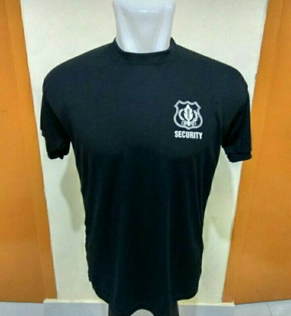 Kaos Security Pendek/baju security