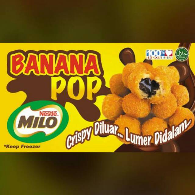 

Banana pop milo